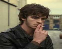 Andrew Garfield smoking